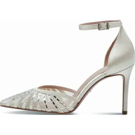 TAMARIS Damen Pumps mit Stilettoabsatz, weiß, 40 EU