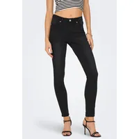 Only Wauw Skinny Jeans in verwaschen Schwarz-XS-L34