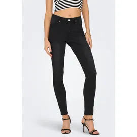 Only Wauw Skinny Jeans in verwaschen Schwarz-XS-L34