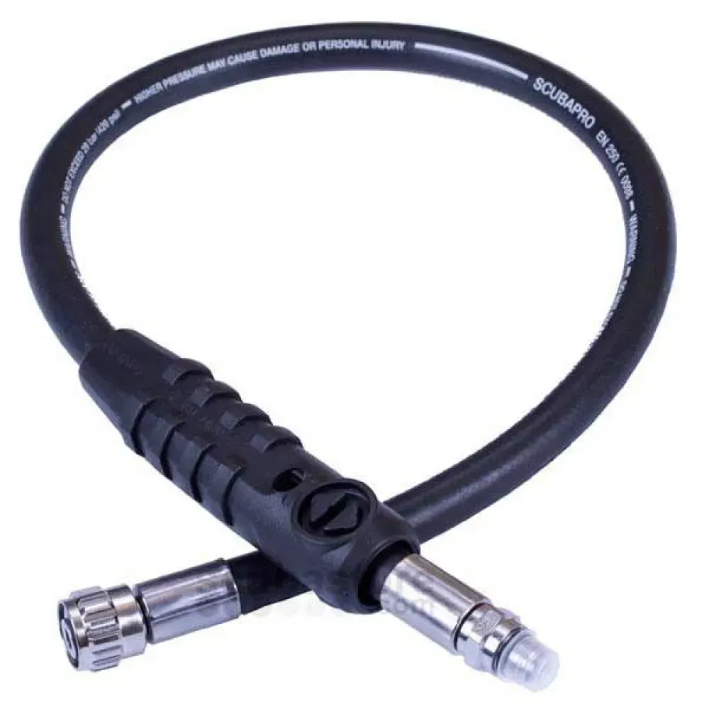 Scubapro Lp Schlauch - Black - 20 m