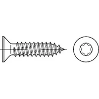 Industrial Quality Supplies ISO 14586 Senk-Blechschraube Form C mit