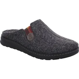 ROHDE Herren Pantoffel Hausschuh Filz Stretcheinsatz Asiago 7142, Größe:43 EU,