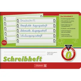 Brunnen Schreibheft A5 quer Lineatur 0 16 Blatt,