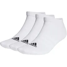 adidas Cushioned Low-Cut Socken 3er Pack White / Black 46-48