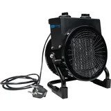 Güde 85178 Keramik Heizlüfter GH 2000 K (2000 W, 2 Heizstufen 1000/2000 W, 45 m3 max. Raumheizvermögen, PTC-Keramik Heizelement, stufenloses Thermostat, Überhitzungsschutz)