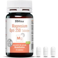 Sovita Magnesium Opti 250 Tabletten | Mit 250 Mg Magnesium | 75 Tabletten
