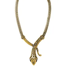 w widmann milano party fashion Halskette Schlange Gold
