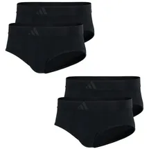 adidas Active Flex Cotton Slip schwarz S 4er Pack