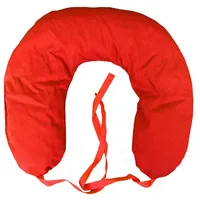 NaturGut Kirschkern Nackenhörnchen zur Wärmebehandlung/uni rot 37x33 cm