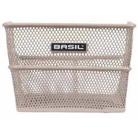 Basil Cetno S 11,5l Hinterer Korb Silber