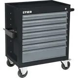 Stier Werkstattwagen BLACK-Edition, leer