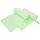 vidaXL Sporthandtücher 2 pcs Grün 200 x 100 cm Polyester und Polyamid