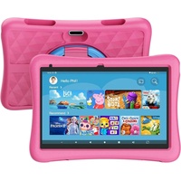 KYASTER Tablet (10", Android 12 Go OS, HD 5G WiFi6 Kinder-Tablet, Quad-Core, 2GB+32GB 7000mAh Kindersicherung) rosa