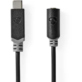 Nedis USB-C auf 3,5 mm Adapter 1 m Schwarz