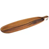 APS Servierbrett Sharing Holz 1 Set 51,5 x 18 x 1,5 cm Braun