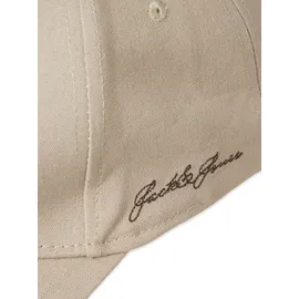JACK & JONES JACBASE LOUIS LINEN BLEND CAP SN beige Einheitsgröße