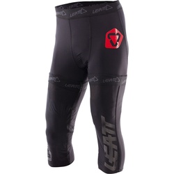 Leatt Knee Brace Shorts, schwarz-rot, Größe M L für Männer