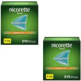 Johnson & Johnson nicorette Kaugummi 4 mg freshfruit Doppelpack