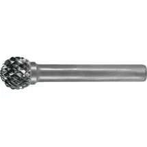 tecwerk Frässtift KUD D.6mm Kopf-L.5mm Schaft-D.6mm HM Verz.Kreuz