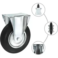 vidaXL Bockrollen 200 mm 16 Stk.