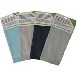 HH-Haushalt Microfaser Universal Handtuch 40 x 68 cm, 4er Set Reinigungstücher