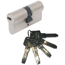 ABUS Profilzylinder Zylinder Türzylinder Not/Gefahr 3Schl., Länge: 35-75