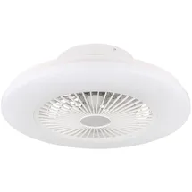 GLOBO LED Deckenventilator 50 cm Deckenventilator Weiß