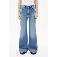 ARMEDANGELS MURLIAA HIGH WAIST Wide Jeans | recyceltem Baumwoll-Mix / blau 29/32