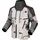 LS2 Motorradjacke Apollo AAA, zertifiziert - grau-schwarz-rot - 5XL
