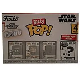 Funko Star Wars Bitty Pop! Mandalorian 4-Pack Sammelfiguren 2 cm