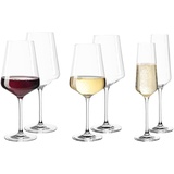LEONARDO Puccini Wein- und Sektgläser 6er Set transparent