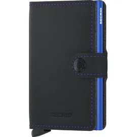 Secrid Miniwallet Unisex Geldbörse schwarz-blau