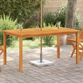 vidaXL Gartentisch 150 x 90 x 74 cm Akazie braun