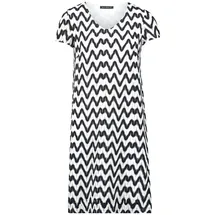 Betty Barclay Sommerkleid Dunkelblau/Weiß 40