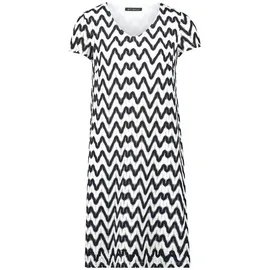 Betty Barclay Sommerkleid Dunkelblau/Weiß 40