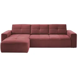 Kollektion Kraft Ecksofa  Mick ¦ rot ¦ Maße (cm): B: 295 H: 85 T: 188