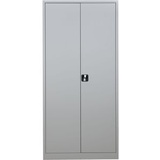 Gürkan Stahlschrank 100161 lichtgrau 92,0 x 42,0 x 195,0 cm, aufgebaut