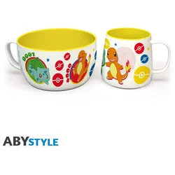 Frühstücksset Pokémon - Pikachu & Kanto Starters