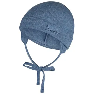 Sterntaler OCS Beanie melange in tintenblau melange – Gr.: 37 cm