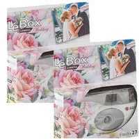 2 x Photo PORST Einwegkamera,Hochzeitskamera,Partykamera Edition Wedding (je 27 Aufnahmen, 2er Pack) MHD 12.2025