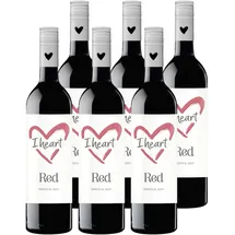 i heart merlot I Heart Red Wein 6 x 0,75 l