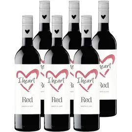 i heart merlot I Heart Red Wein 6 x 0,75 l