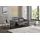 OTTO home 2-Sitzer OTTO HOME "Lund, mit Relaxfunktion und Kopfteilverstellung", grau, B:160cm H:97cm T:100cm, Kunstleder 100% Polyurethan, Sofas, manuell od. elektrisch (m.USB-C), Echtleder, Kunstleder, Webstoff