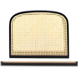 pemora Sitzfläche für Schwingstuhl Freischwinger mit Wiener Geflecht JENA schwarz