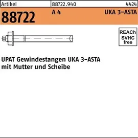 Upat Ankerstange M8 x 170 10 Stück