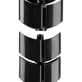 InLine Kabelkanal flexibel, vertikal für Tische, 2 Kammern, 0,80m, schwarz