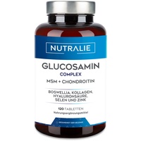 Nutralie Glucosamin Chondroitin Hochdosiert mit MSM und Kollagen