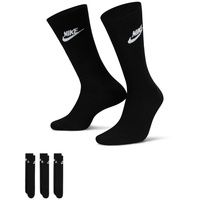 Nike Sportswear Everyday Essential Crew-Socken Black/White 46-50