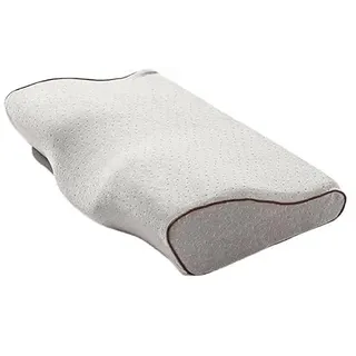 AILISK Ortorex Orthopädisches Kissen aus Memory-Schaumstoff für Nackenschmerzen(Grau)
