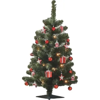 Black Box Trees Weihnachtsbaum Joy beleuchtet 90 cm 30 Lichter warmweiß mit Timer